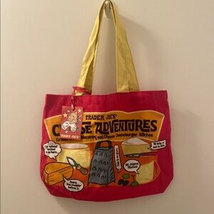 Trader Joe's Cheese Adventures Tote Bag
